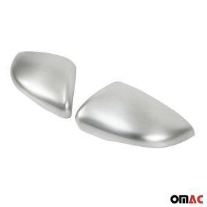 Volkswagen Golf VI Mirror Cover - Omac - S.Steel - Matte Silver - '10-'13